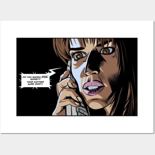 Sidney Phone Scream Movie Comic Adaption Panel Art Posters and Art